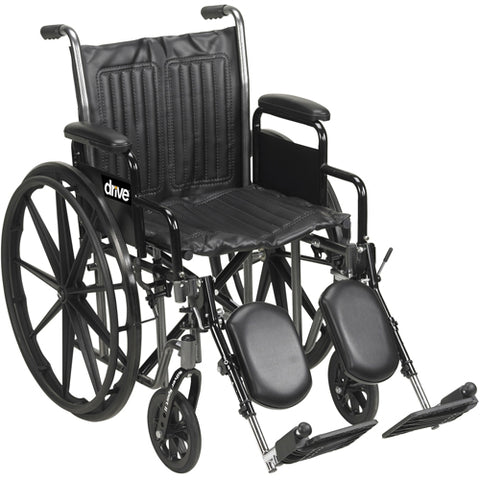 Wheelchair Econ Rem Desk Arms 20   W-elr's  Dual Axle