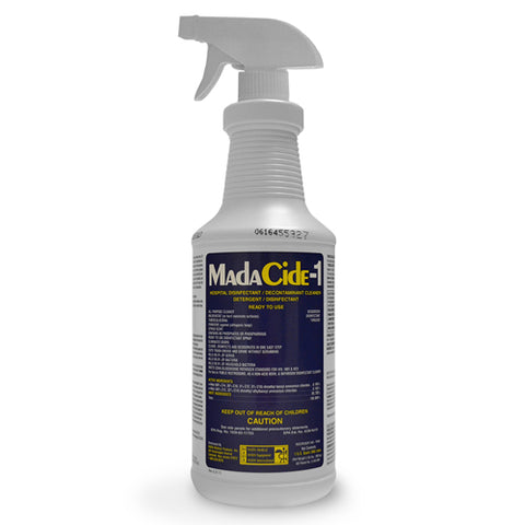 Madacide -1  32 Oz. Spray Disinfectant/cleaner